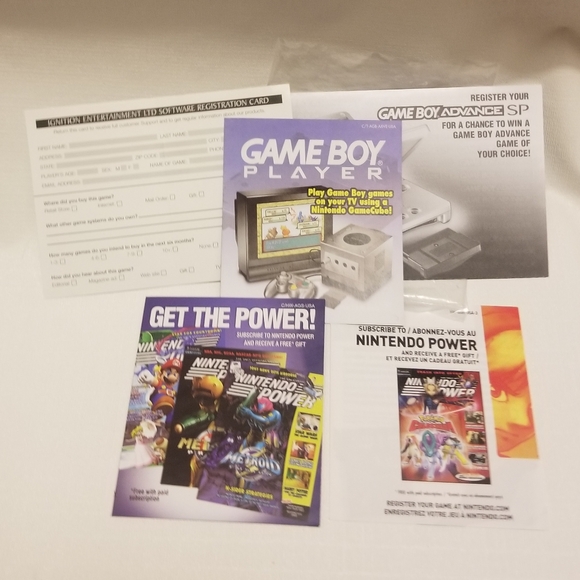 Gameboy ephemera, including booklet with game passwords! All EUC - Picture 3 of 7